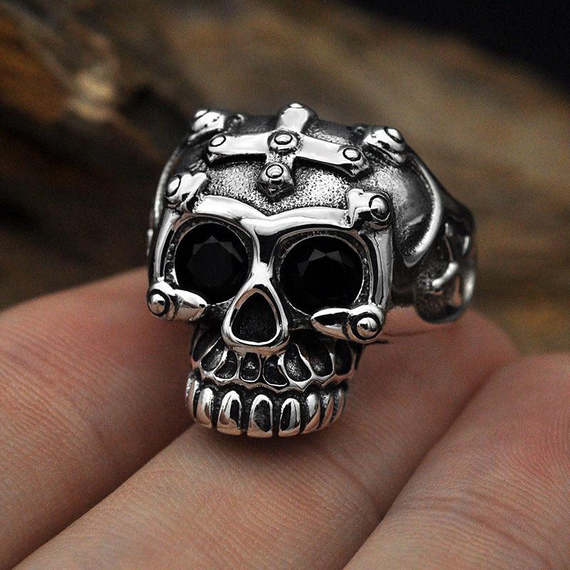 Silver Skull Ring 925 Silver