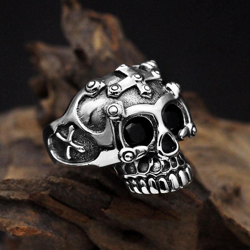 Silver Skull Ring 925 Silver