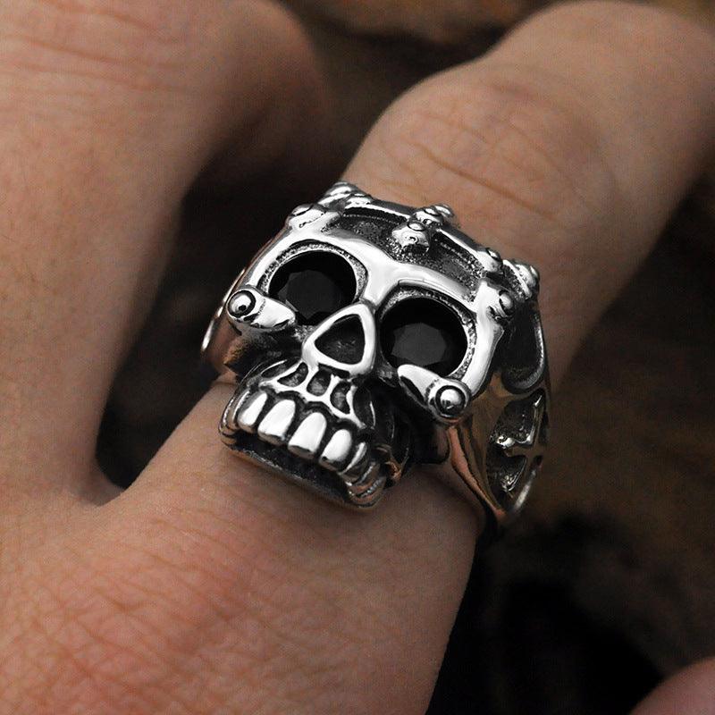 Silver Skull Ring 925 Silver