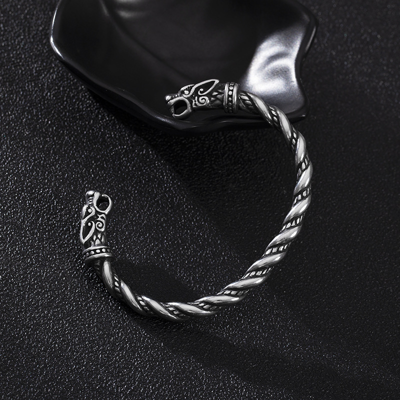Geri &amp; Freki Viking Bracelet