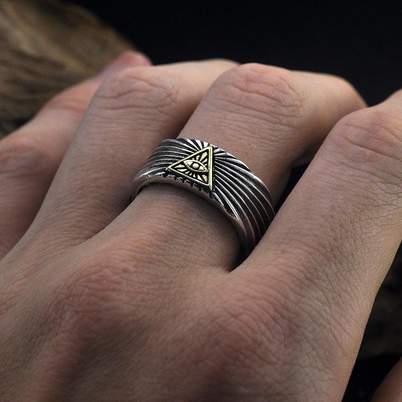 Horus Demon Eye Ring