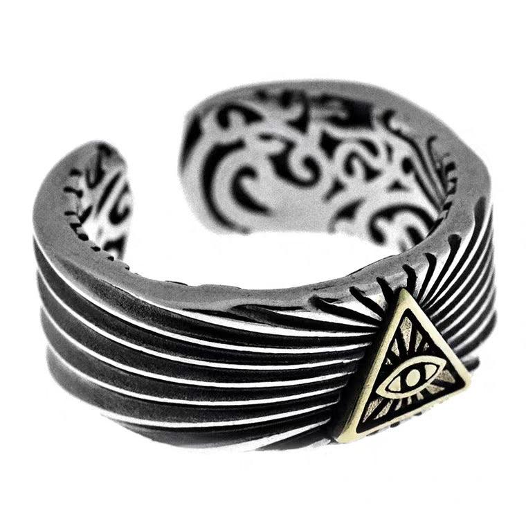 Horus Demon Eye Ring