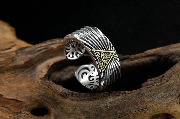 Horus Demon Eye Ring