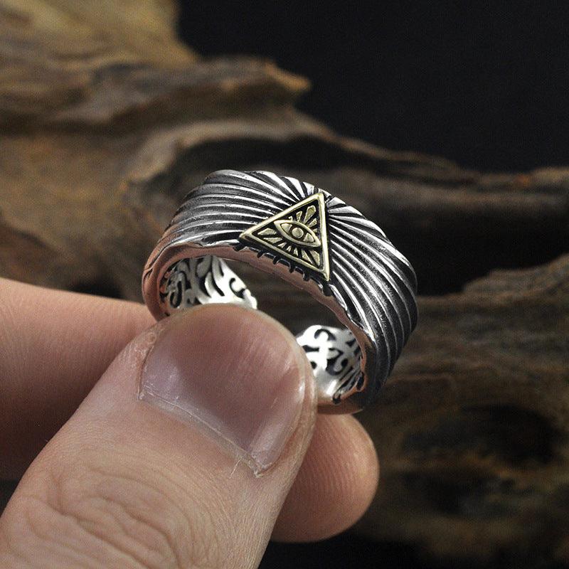 Horus Demon Eye Ring