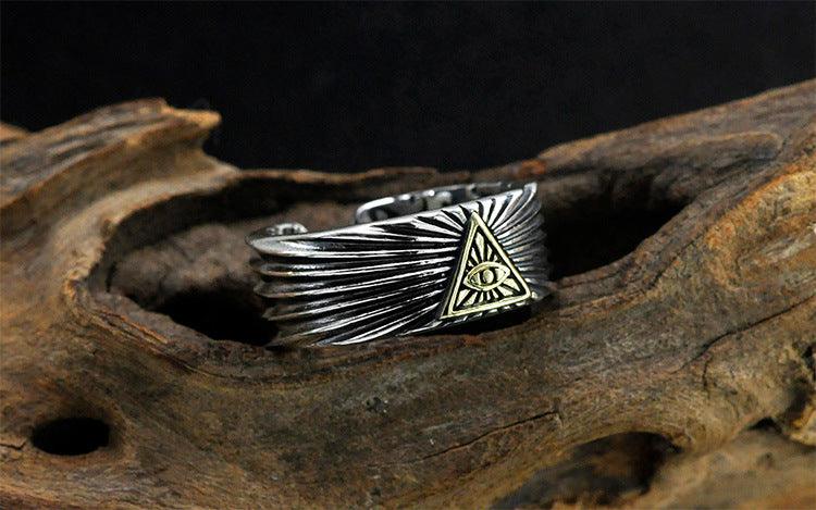 Horus Demon Eye Ring