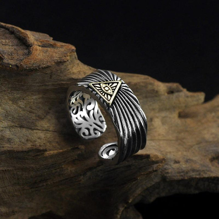 Horus Demon Eye Ring
