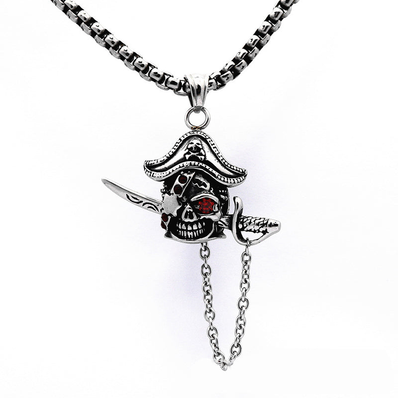 Pirate Skull Necklace
