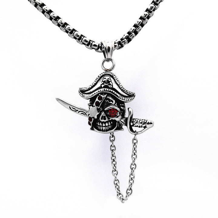 Pirate Skull Necklace