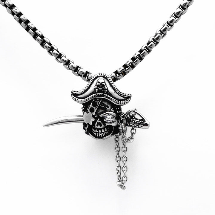 Pirate Skull Necklace