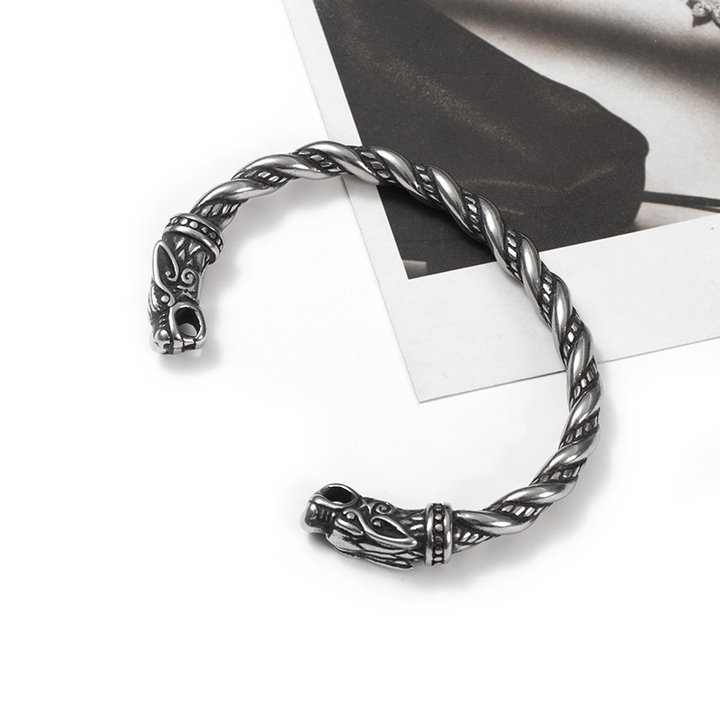 Geri &amp; Freki Viking Bracelet