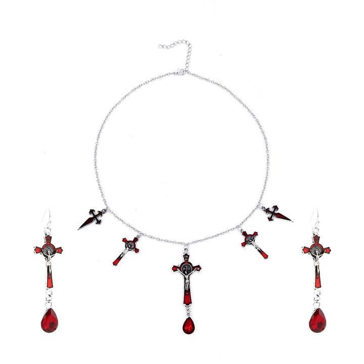 Halloween Gothic Necklace Set