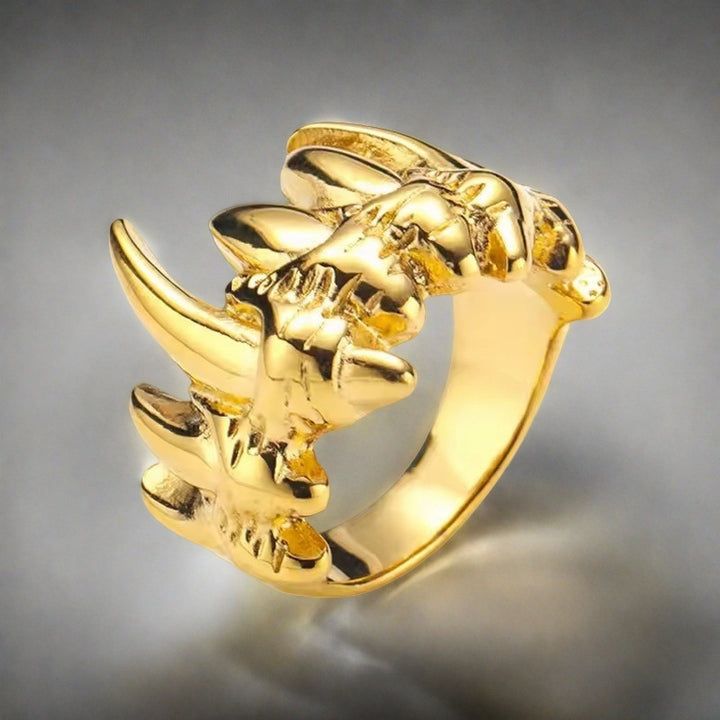 Gothic tusk ring