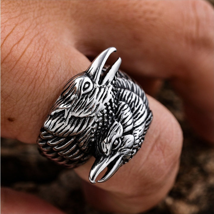 Odin Raven Ring