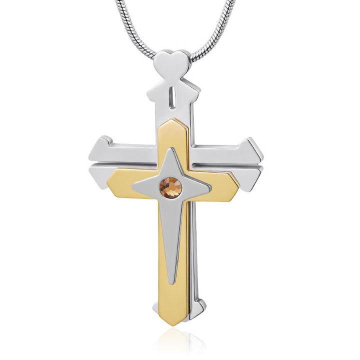 Unique cross pendant