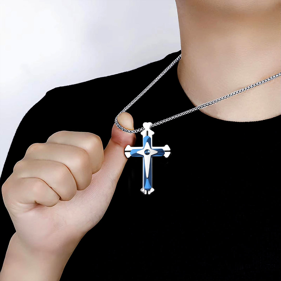 Unique cross pendant