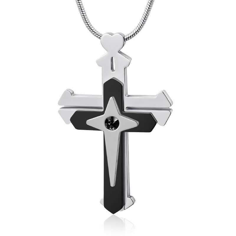 Unique cross pendant