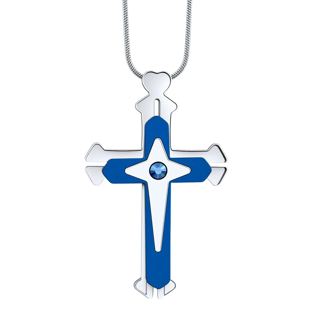 Unique cross pendant