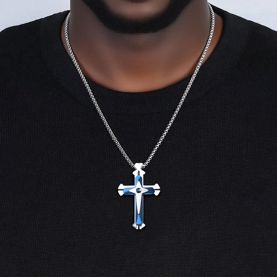 Unique cross pendant