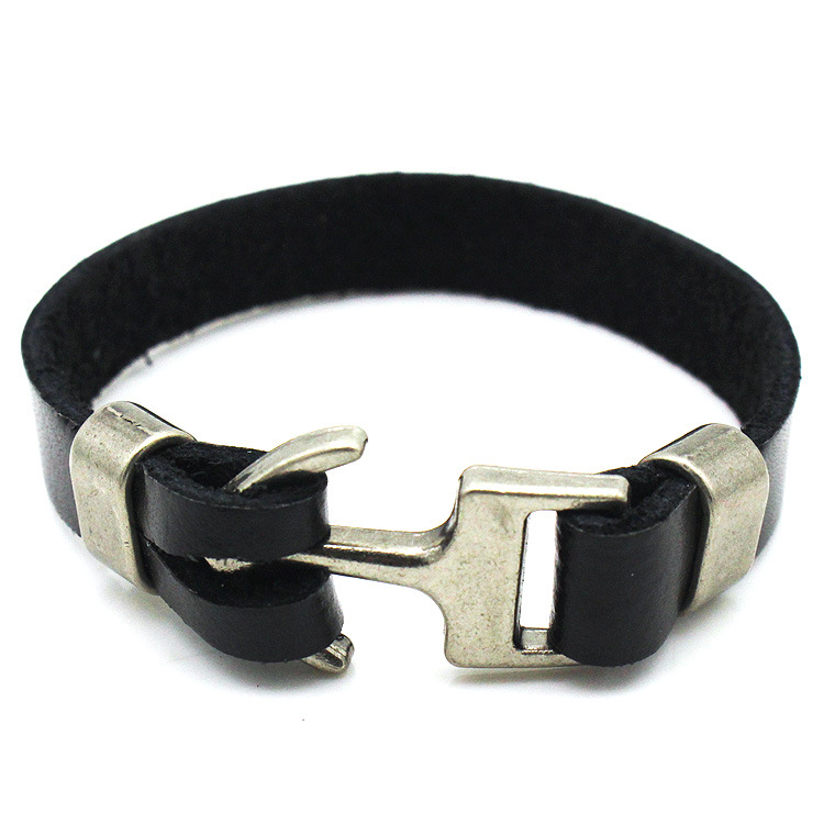 Vintage Buckle Handmade Leather Wrist Bracelet