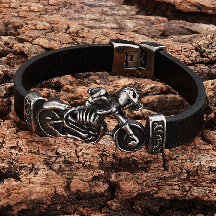 Highway Biker Motorcycle Rider Wrist Bracelet