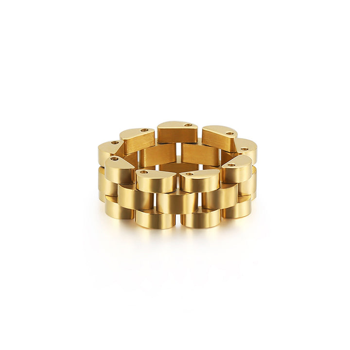 Watch chain design ring