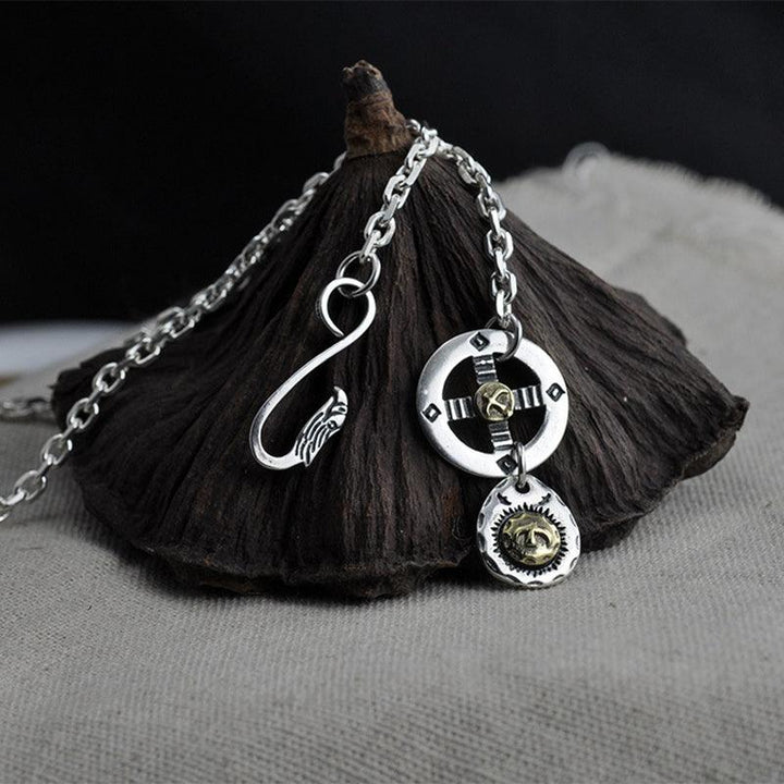 Cross Roulette Necklace