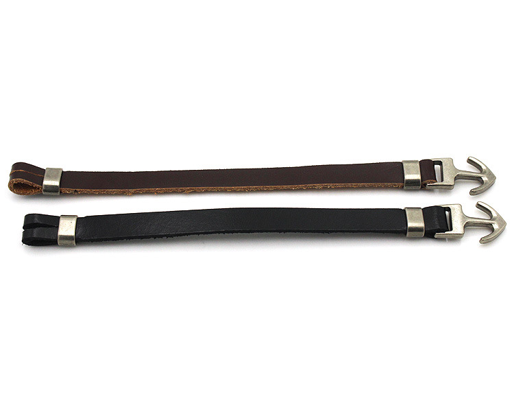 Vintage Buckle Handmade Leather Wrist Bracelet