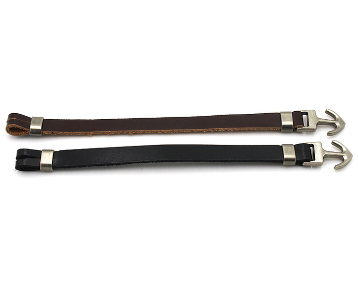 Vintage Buckle Handmade Leather Wrist Bracelet