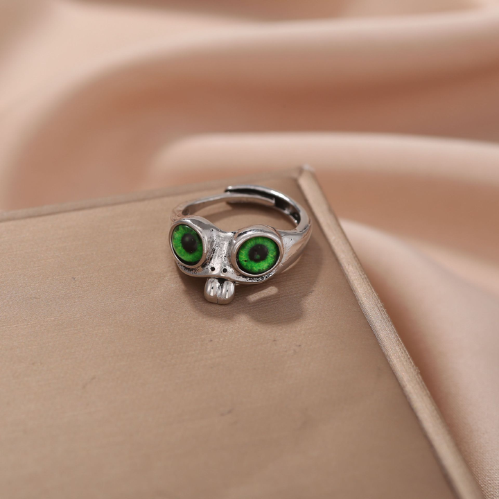 Demon Eye Open Adjustable Statement Ring