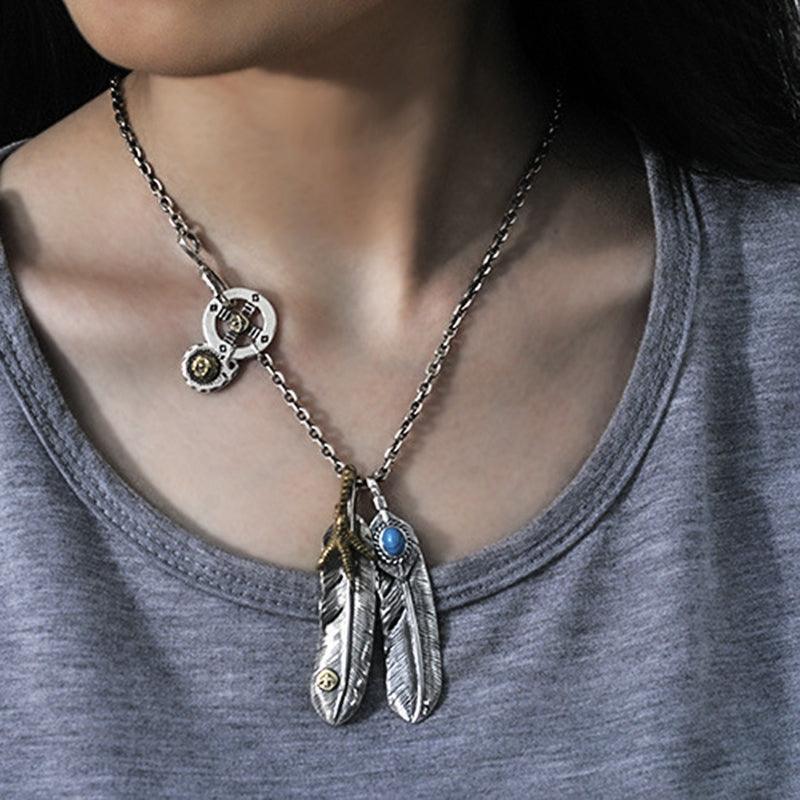 Cross Roulette Necklace
