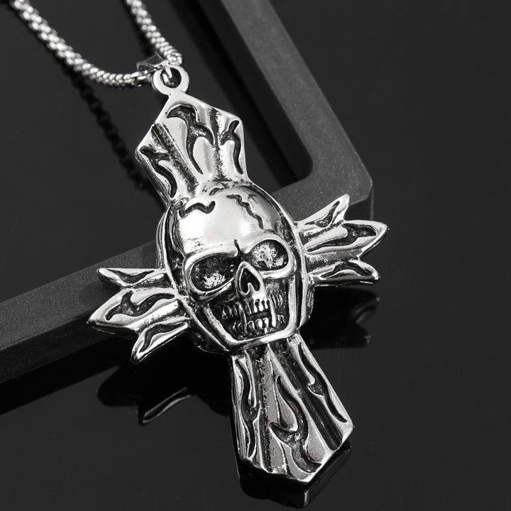 Skull Cross Necklace