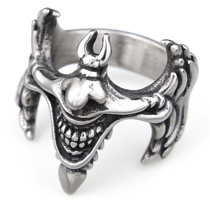 Devil Smile Clown Ring