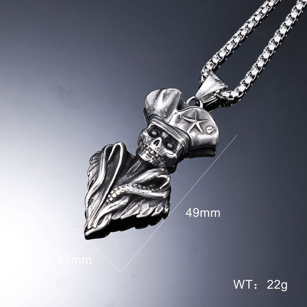 Pirate Skull Pendant