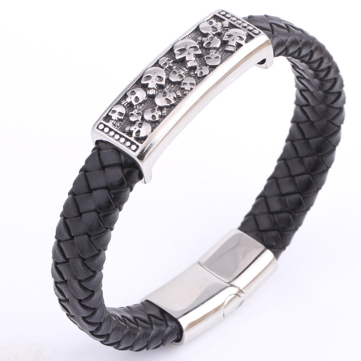 Halloween skull bracelet
