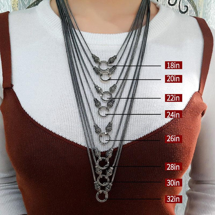 Versatile Foxtail Necklace
