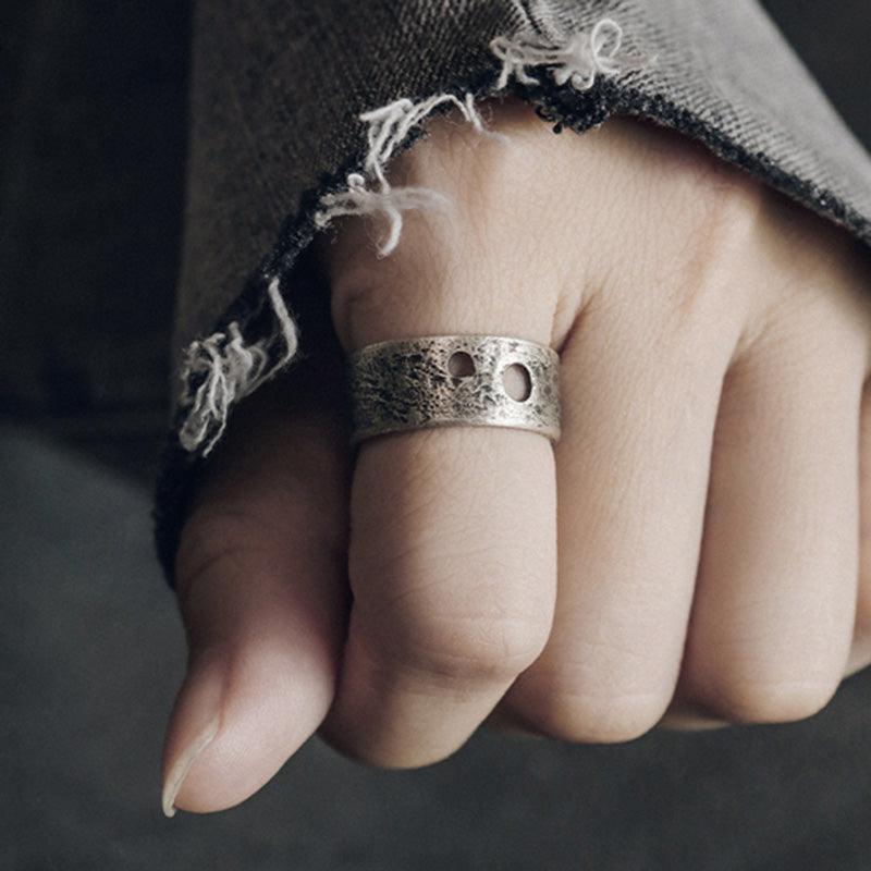 Retro Simple Hollow Ring