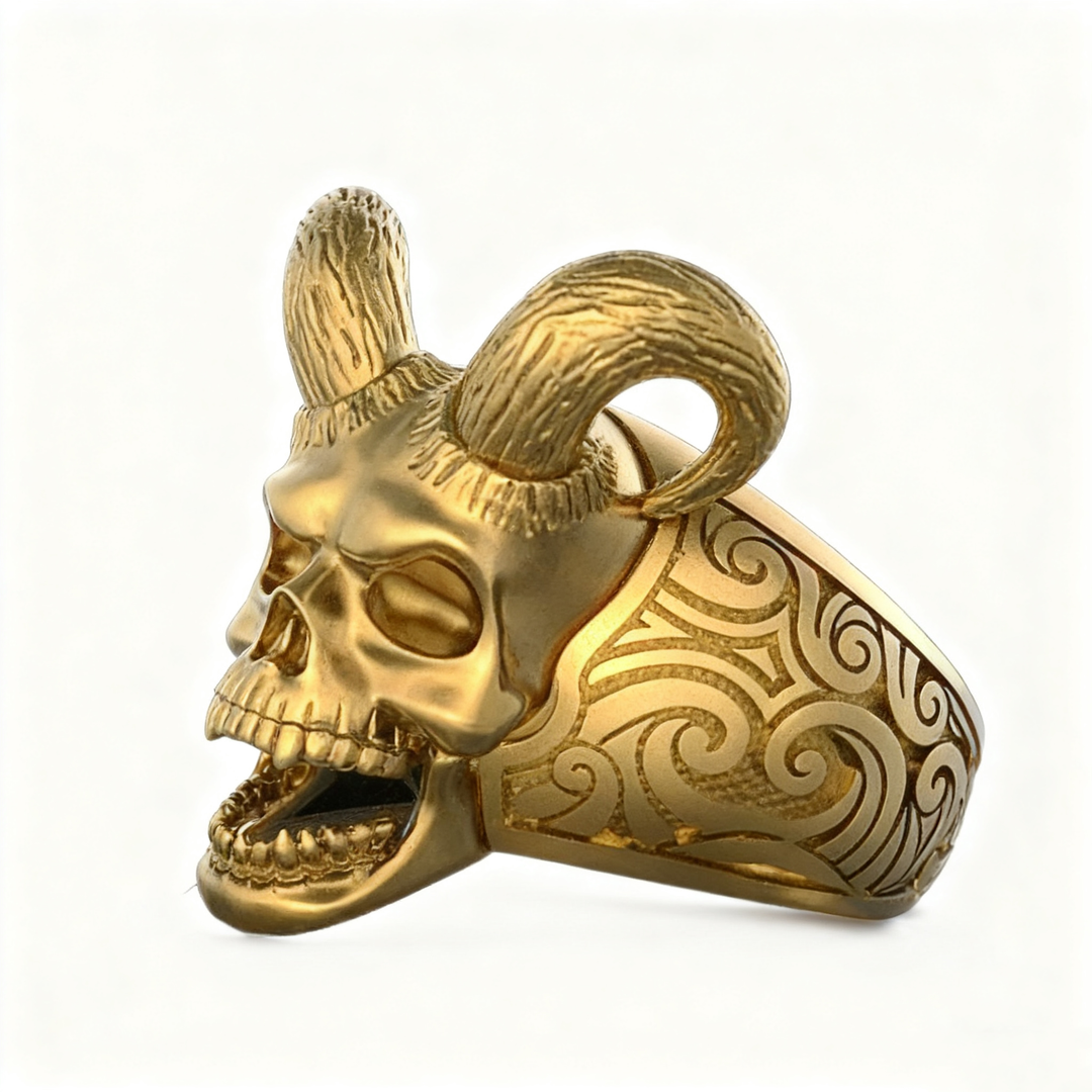 Devil Skull Ring