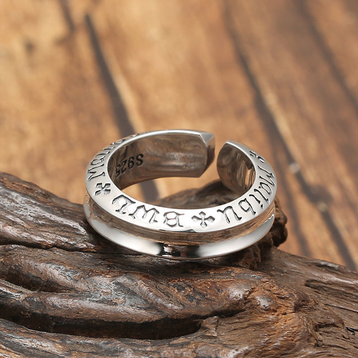 Graffiti Letter Ring