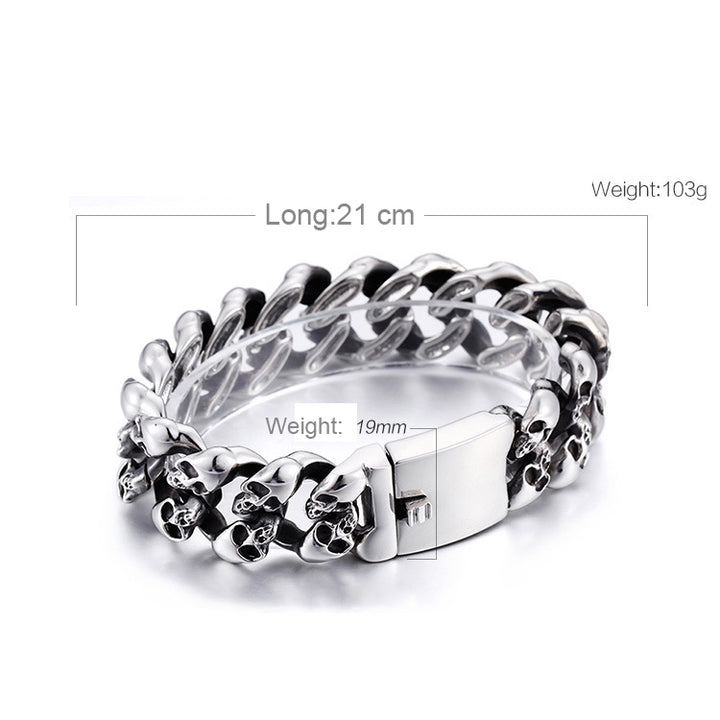 Punk Personalized Skull Men&
