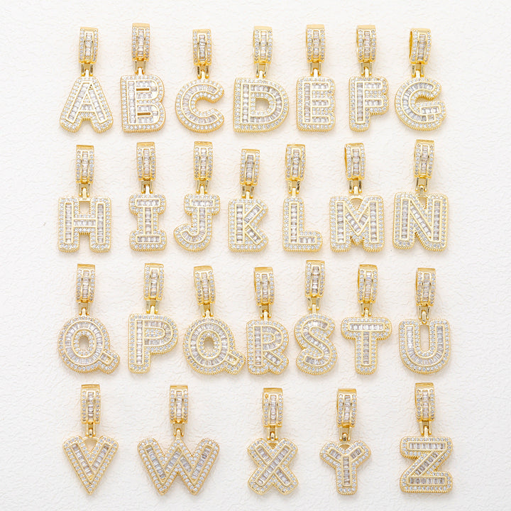 Alphabet Pendant Necklace