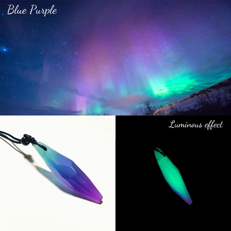 Aurora Starry Sky Pendant Necklace
