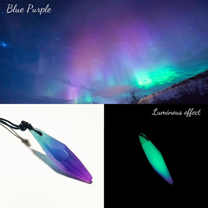 Aurora Starry Sky Pendant Necklace