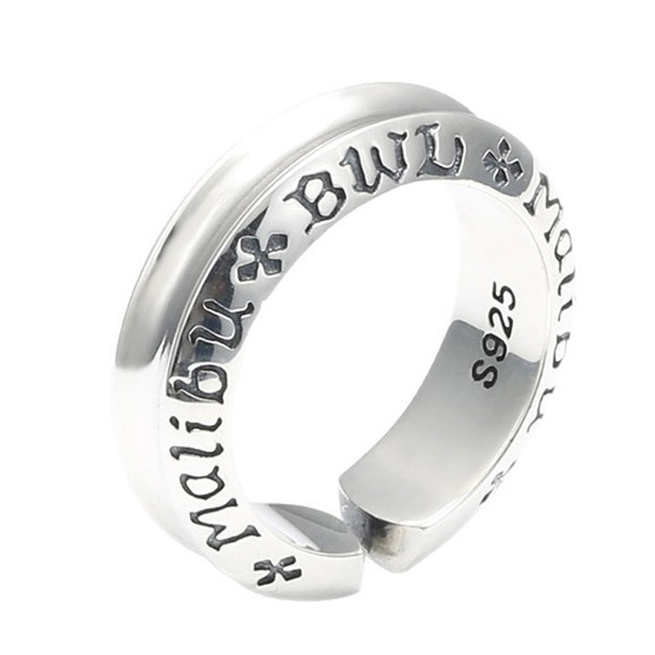 Graffiti Letter Ring