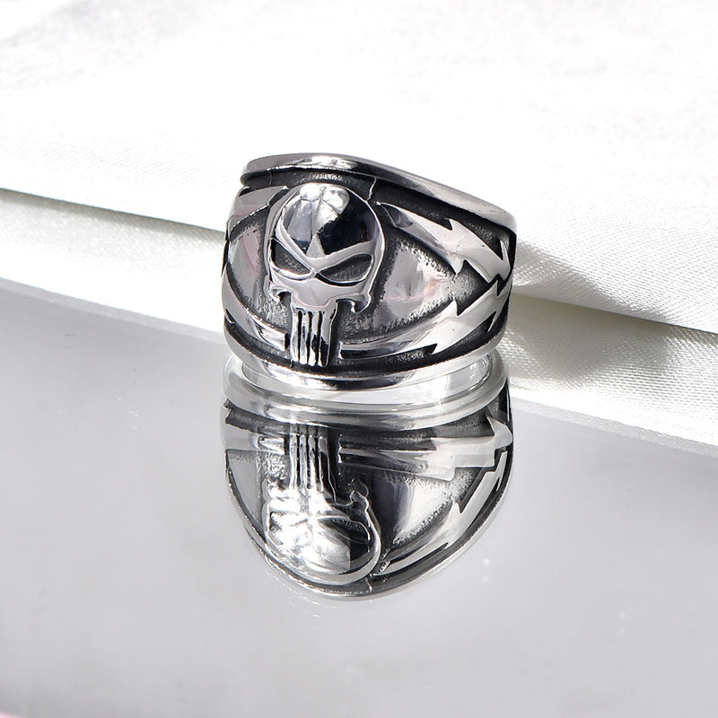 Punisher skull ring