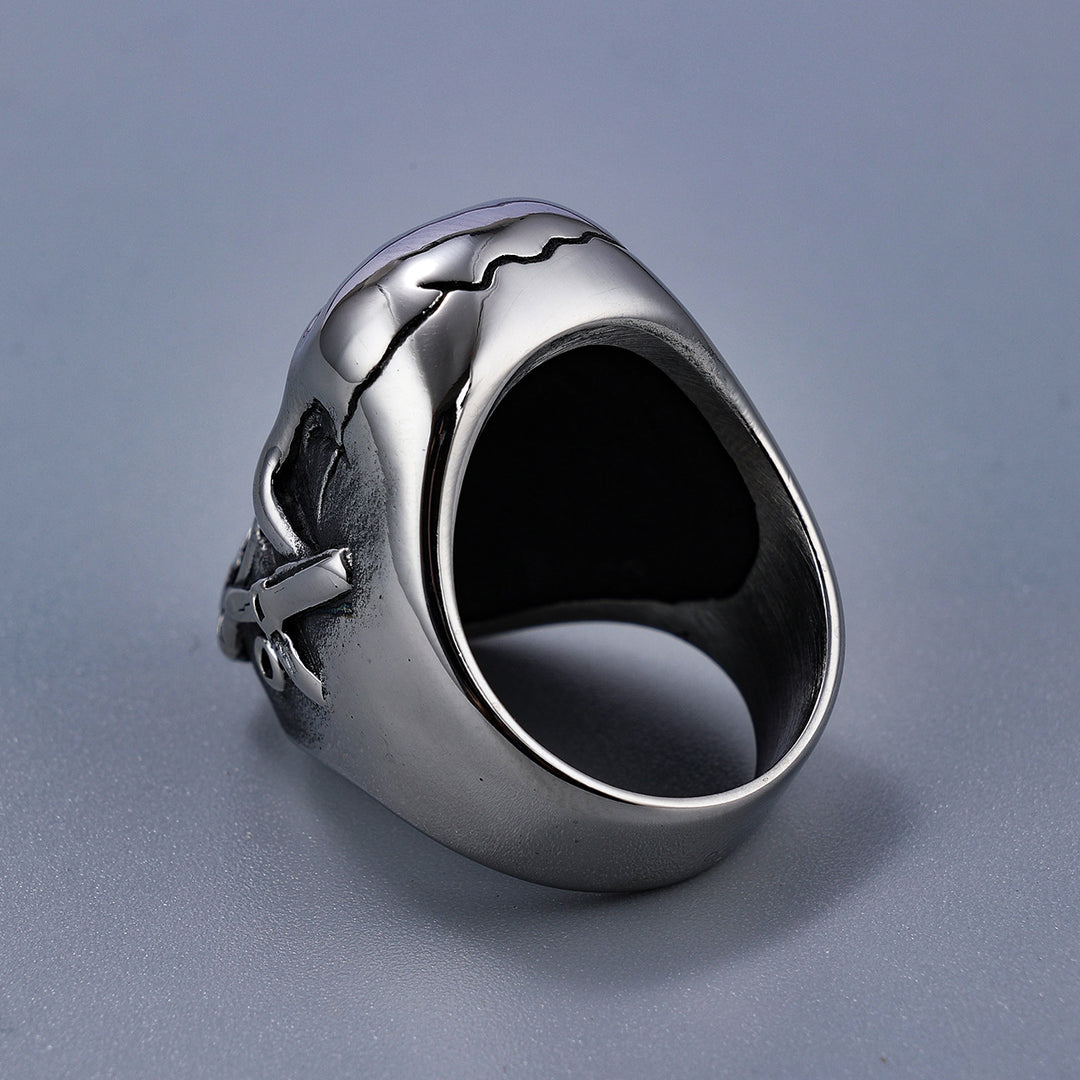 Giant Zombie Skull Ring