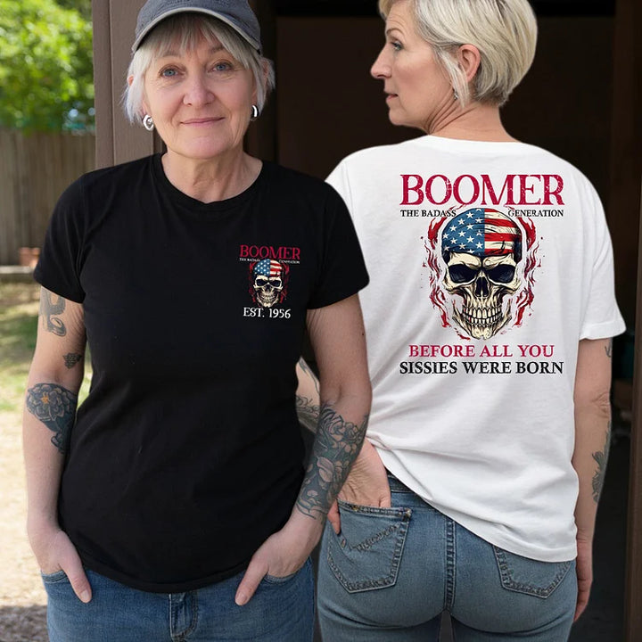BOOMER The Badass Generation Custom T shirt