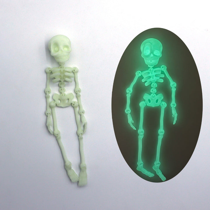 3D printed skull creative refrigerator magnet