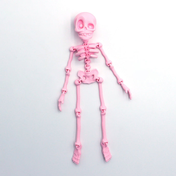 3D printed skull creative refrigerator magnet