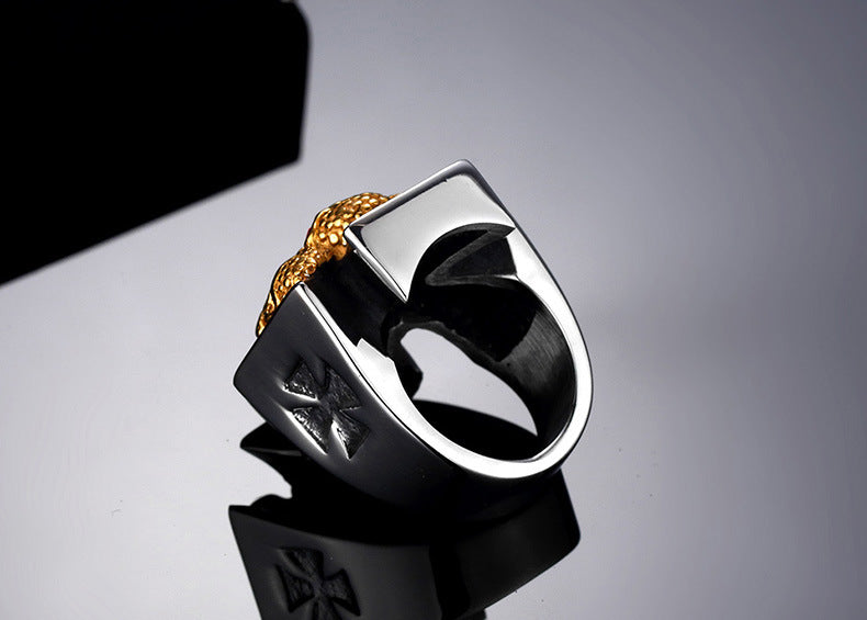 Iron Cross &amp; Triple-Skull Ring