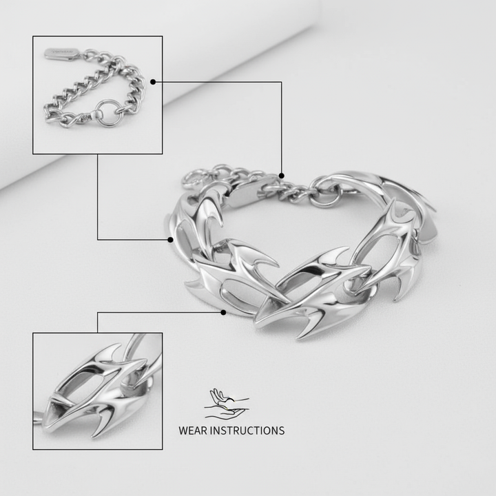 Punk style bracelet